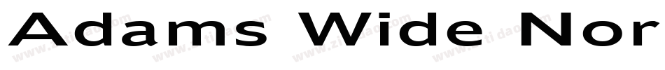 Adams Wide Normal字体转换